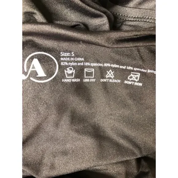 Andie The Catalina One Piece Swimsuit Sleeveless Open Back Black NWT XS - Picture 7 of 7